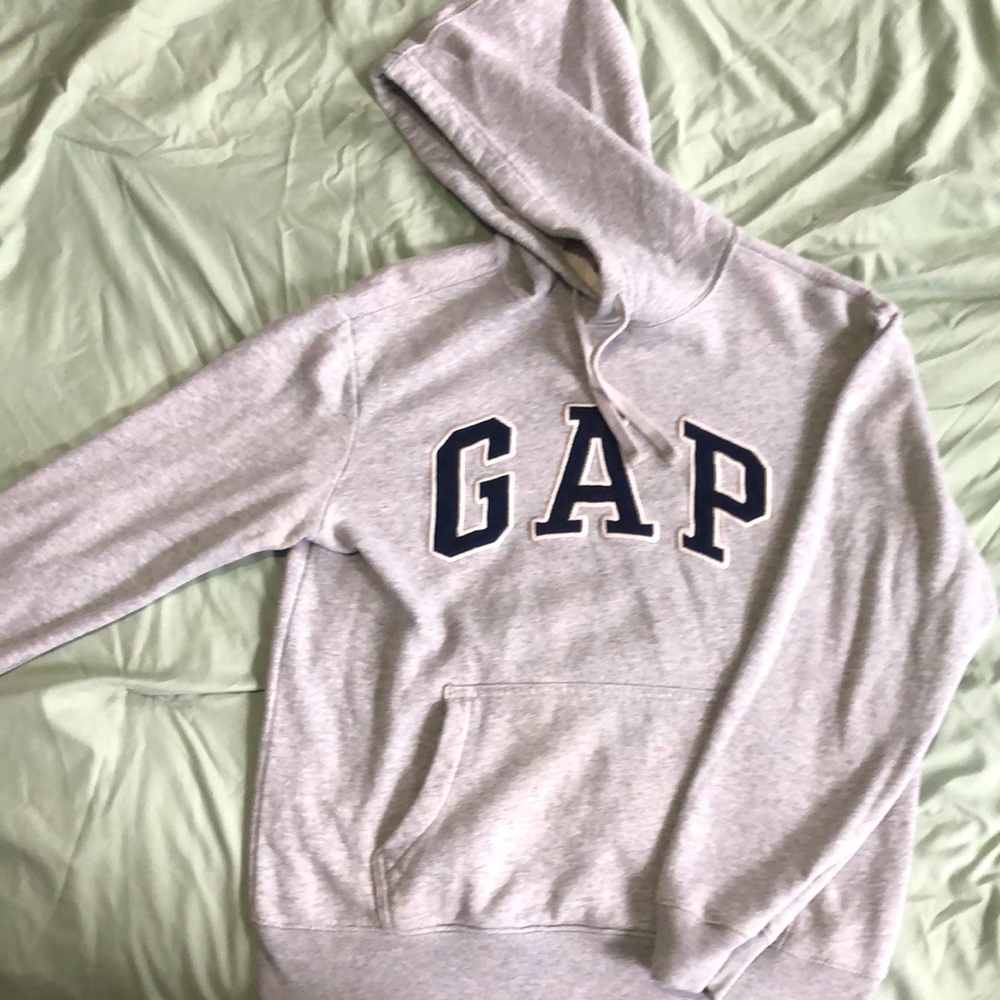 Grey gap hoodie